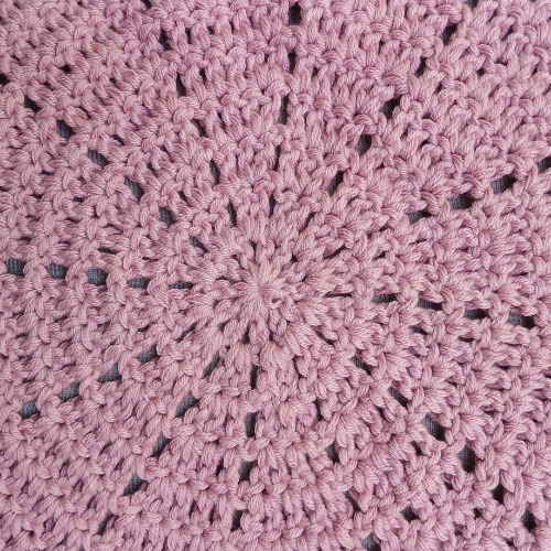 Crochet Placemat | Large | Pink | Single Piece